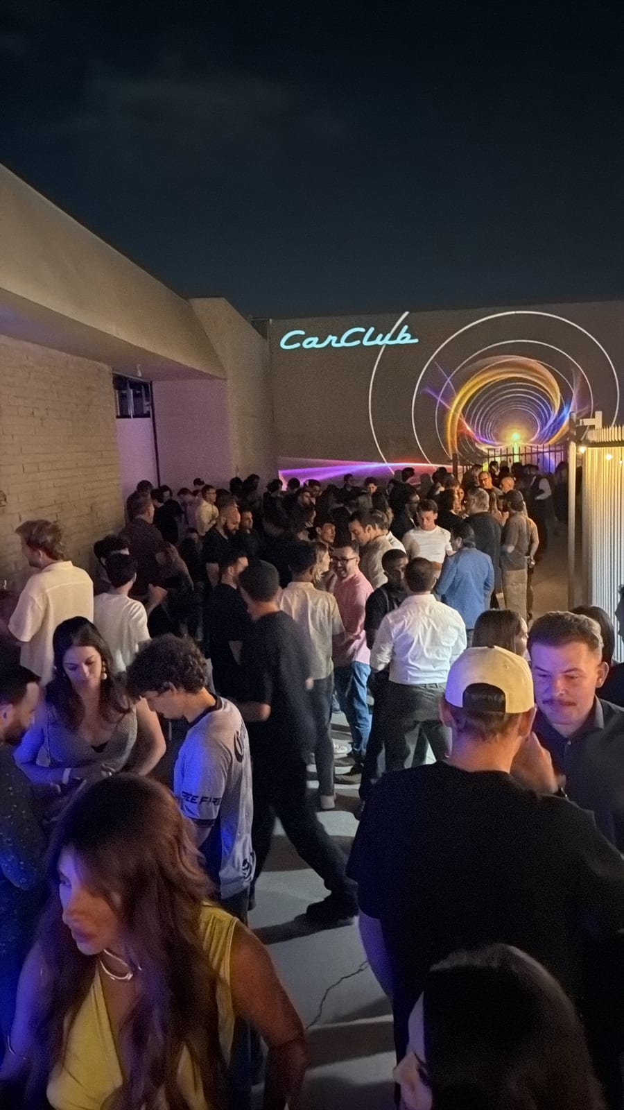 CarClub’s Tech Week close-out party in its new clubhouse.
