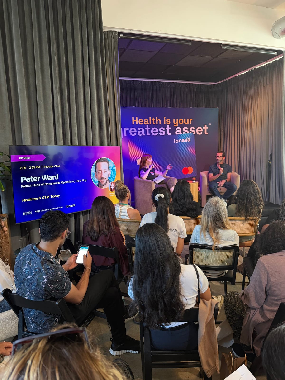Healthtech GTM Today: Peter Ward, formerly of Oura, at the Health & Wellness Innovation Summit at The KINN.
