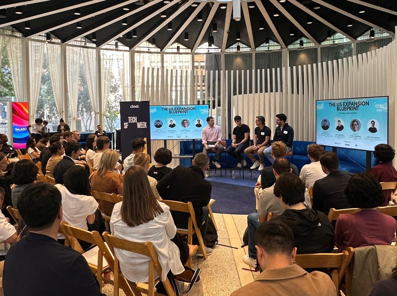 “The US Expansion Blueprint” at San Francisco Tech Week: navigating the US market in the time of AI and shifting policy.