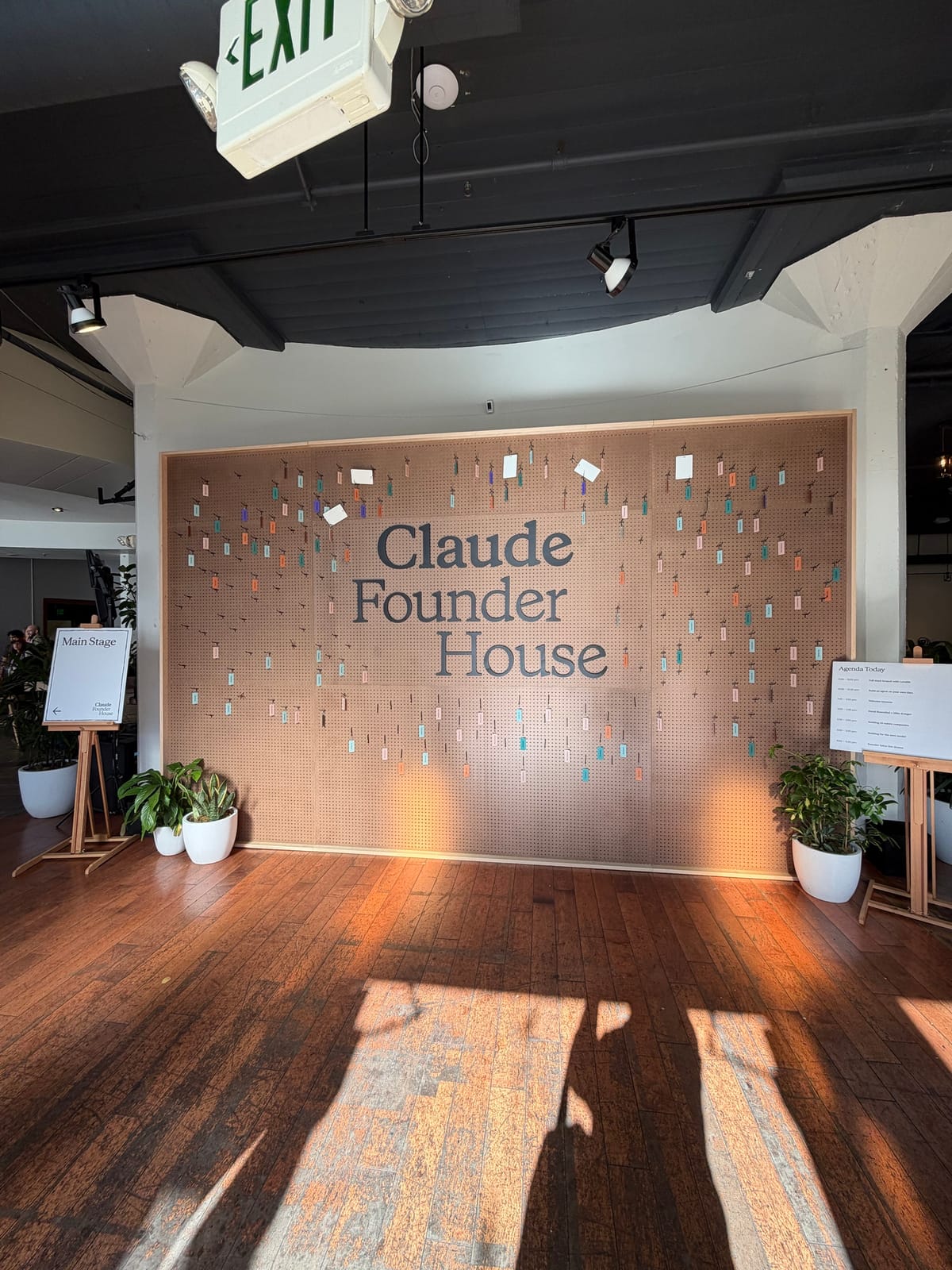 Claude Founder House, Anthropic’s home base during SF Tech Week.